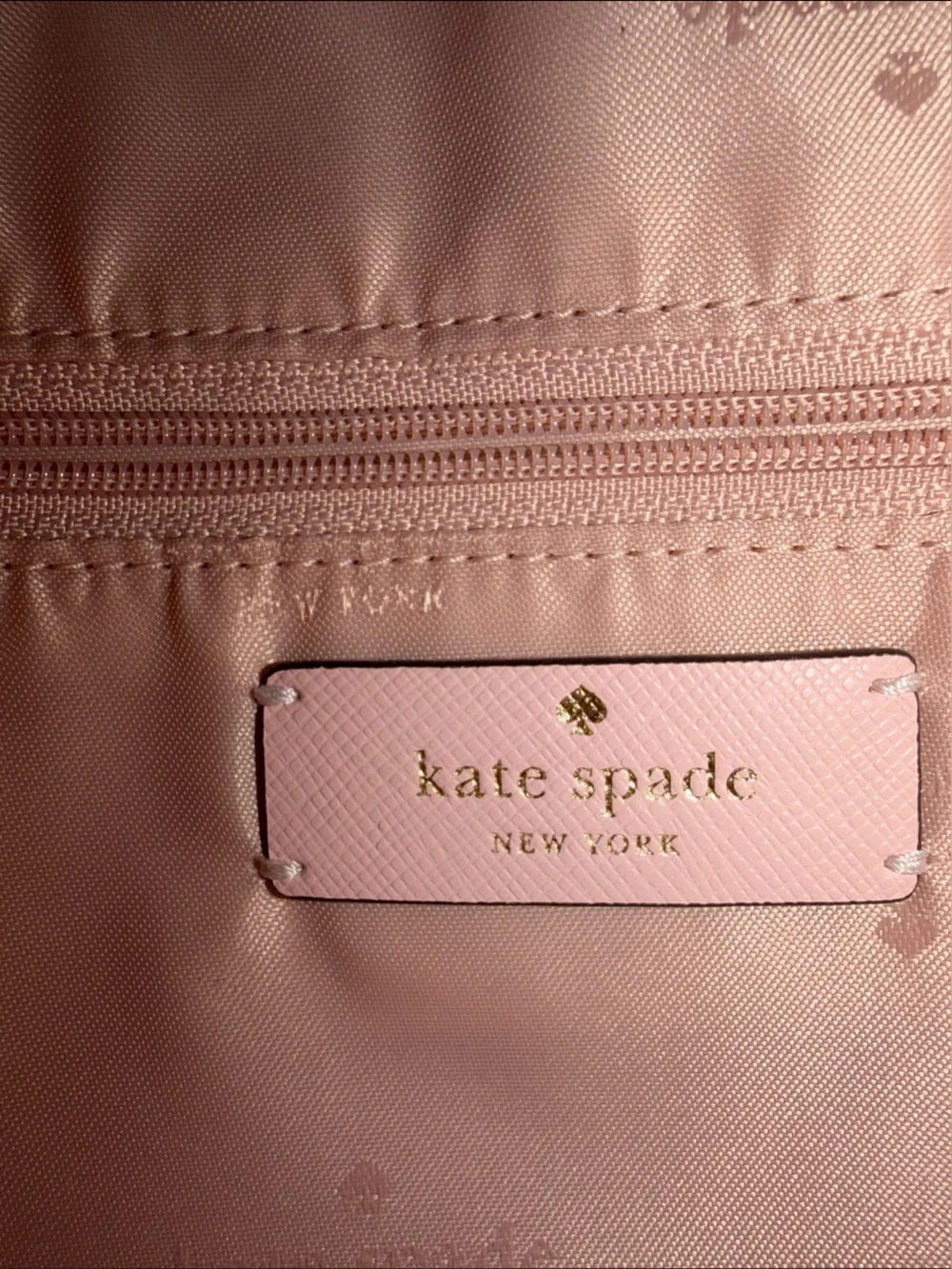 Kate Spade Blush Pink Textured Leather Crossbody Bag NWOT